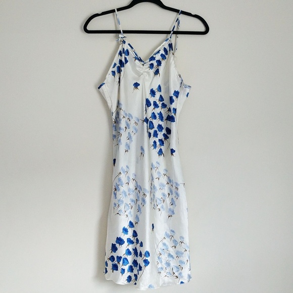 Unknown Other - White Floral Slip